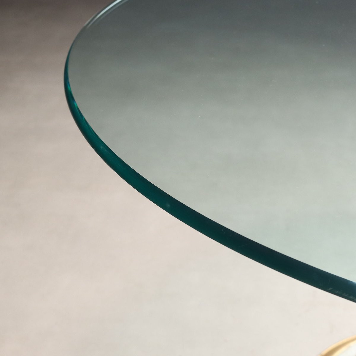 Tavolo Tondo con Piano in Vetro-photo-4
