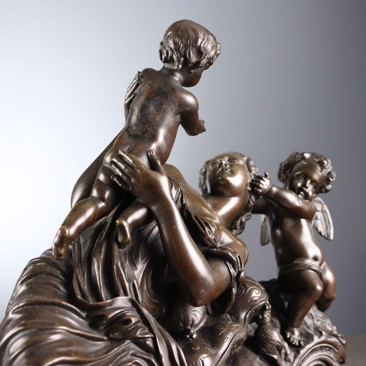 Charles Cumberworth Scultura in Bronzo Francia XIX Secolo-photo-4