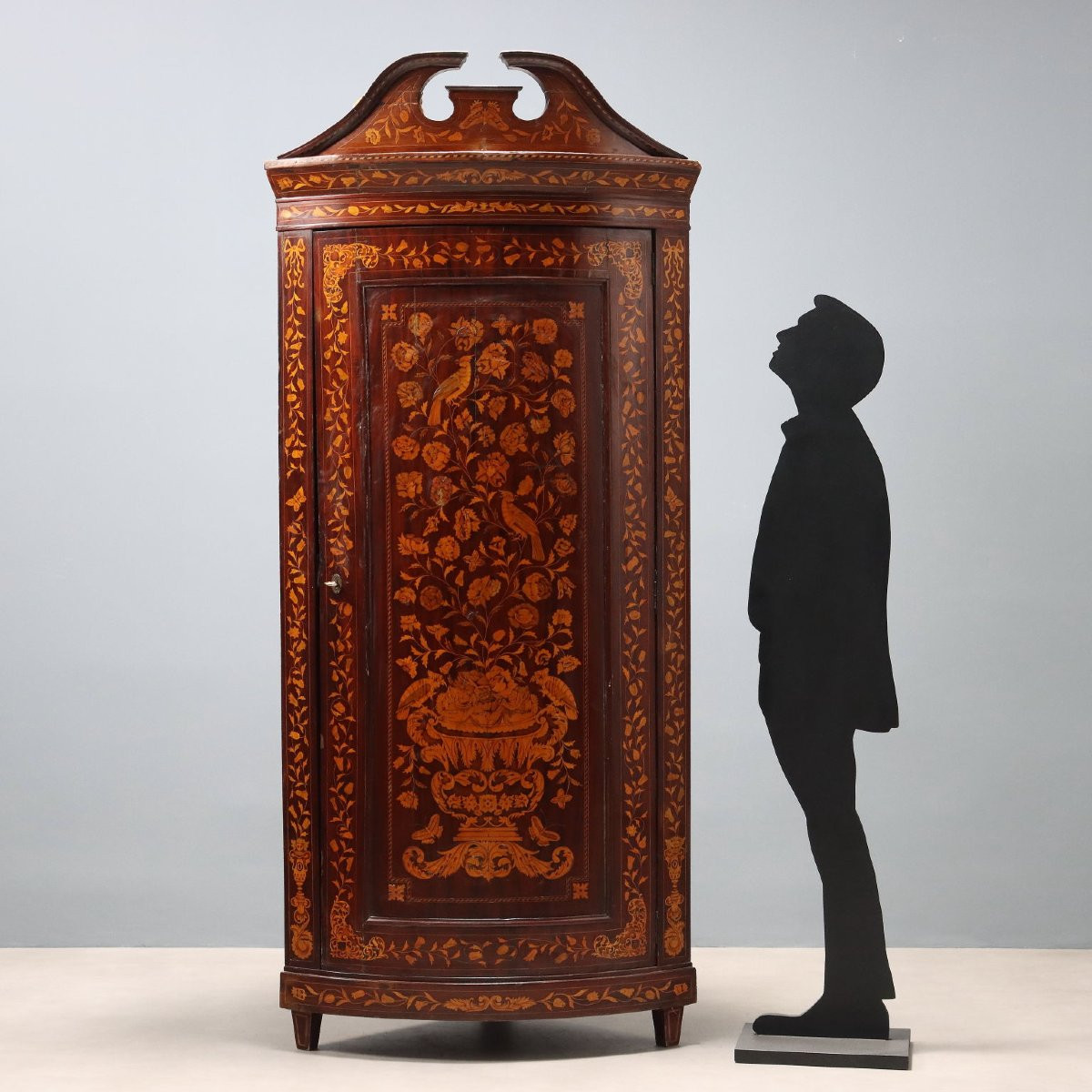 Angoliera Olandese in Mogano Prima Metà XIX Secolo-photo-2