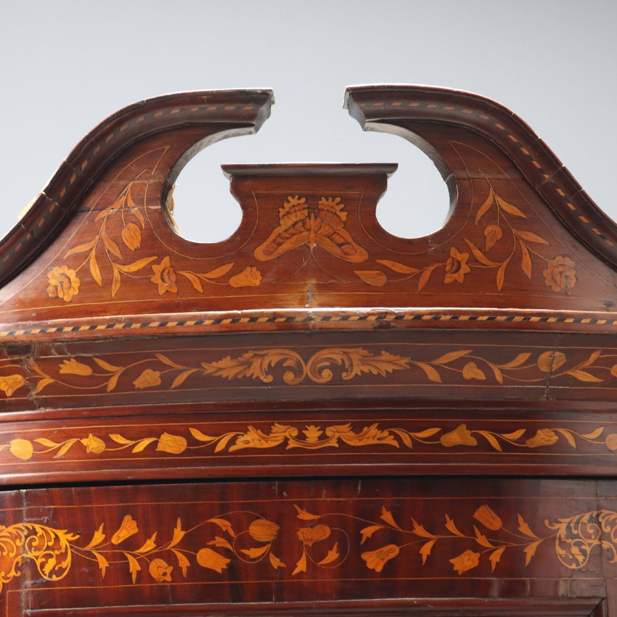 Angoliera Olandese in Mogano Prima Metà XIX Secolo-photo-4