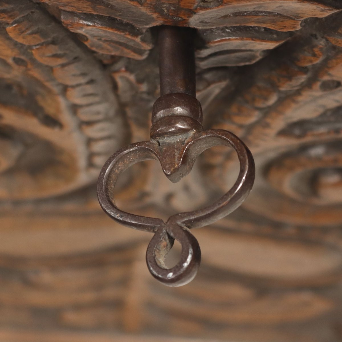 Cassapanca in Noce Italia Inizio XVIII Secolo-photo-3