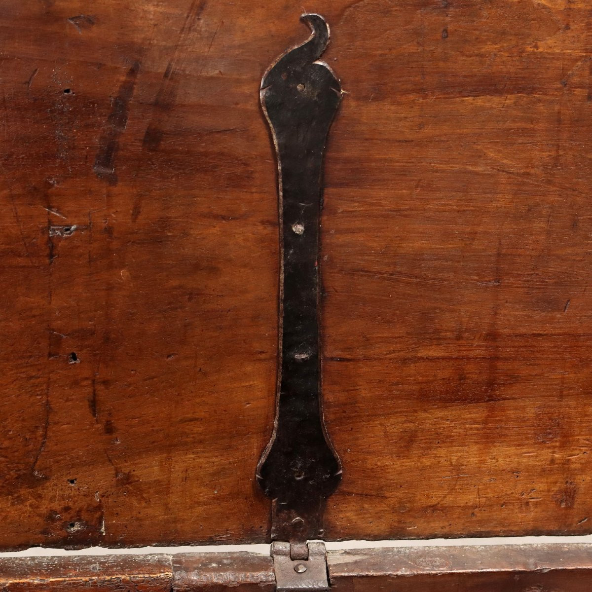 Cassapanca in Noce Italia Inizio XVIII Secolo-photo-5