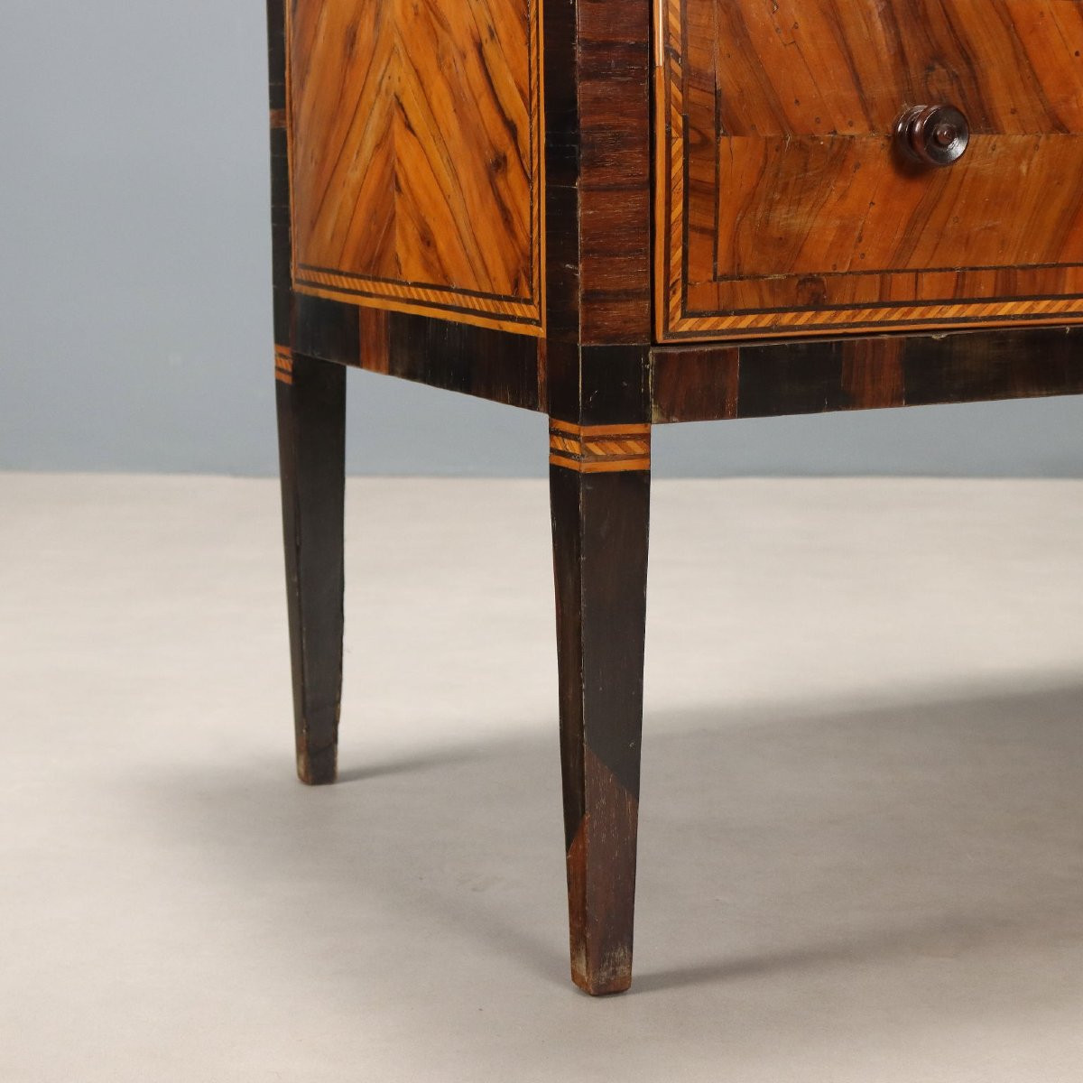 Comò Neoclassico in Ulivo Toscana Seconda Metà XVIII Secolo-photo-3