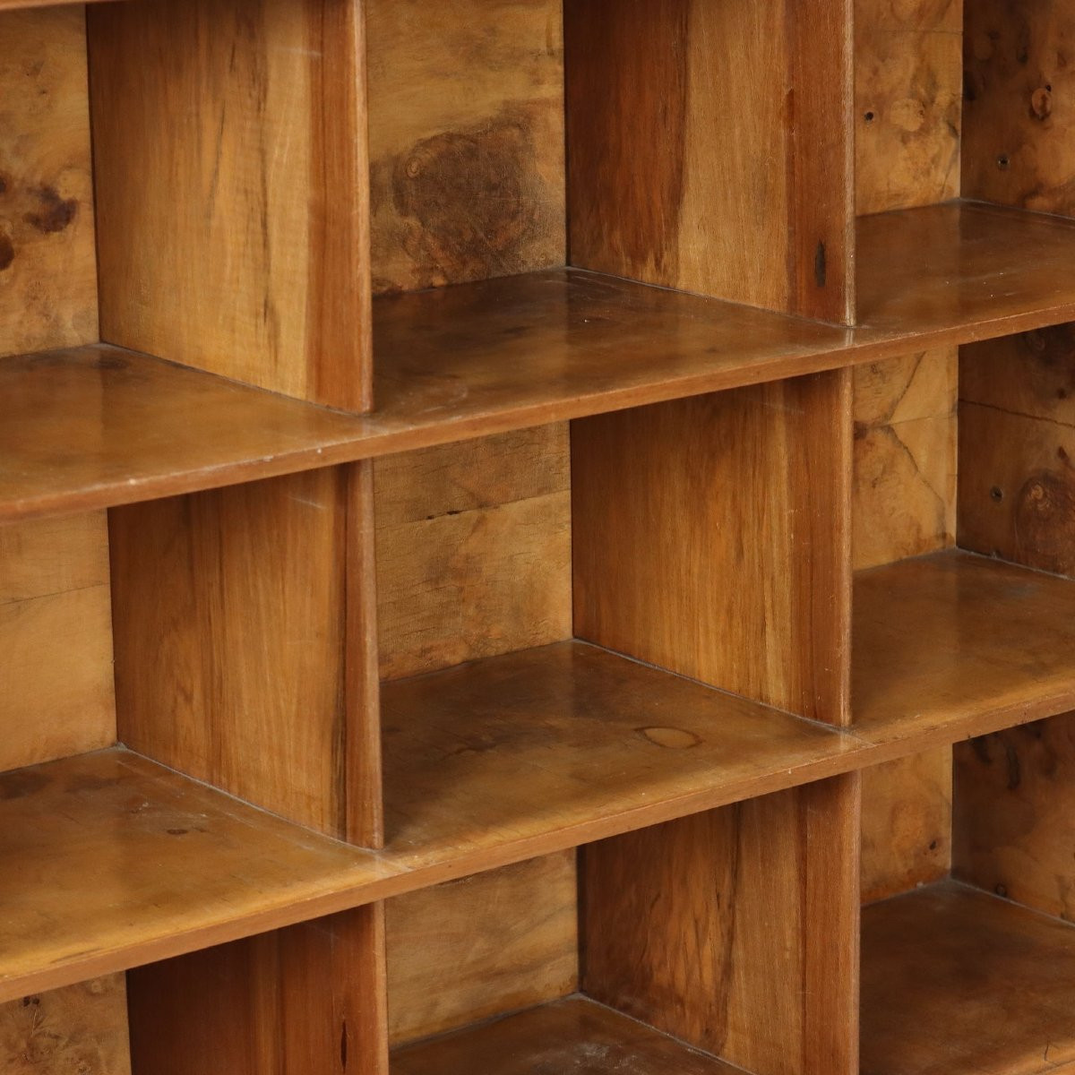 Libreria Art Déco in Noce Italia Secondo Quarto XX Secolo-photo-3