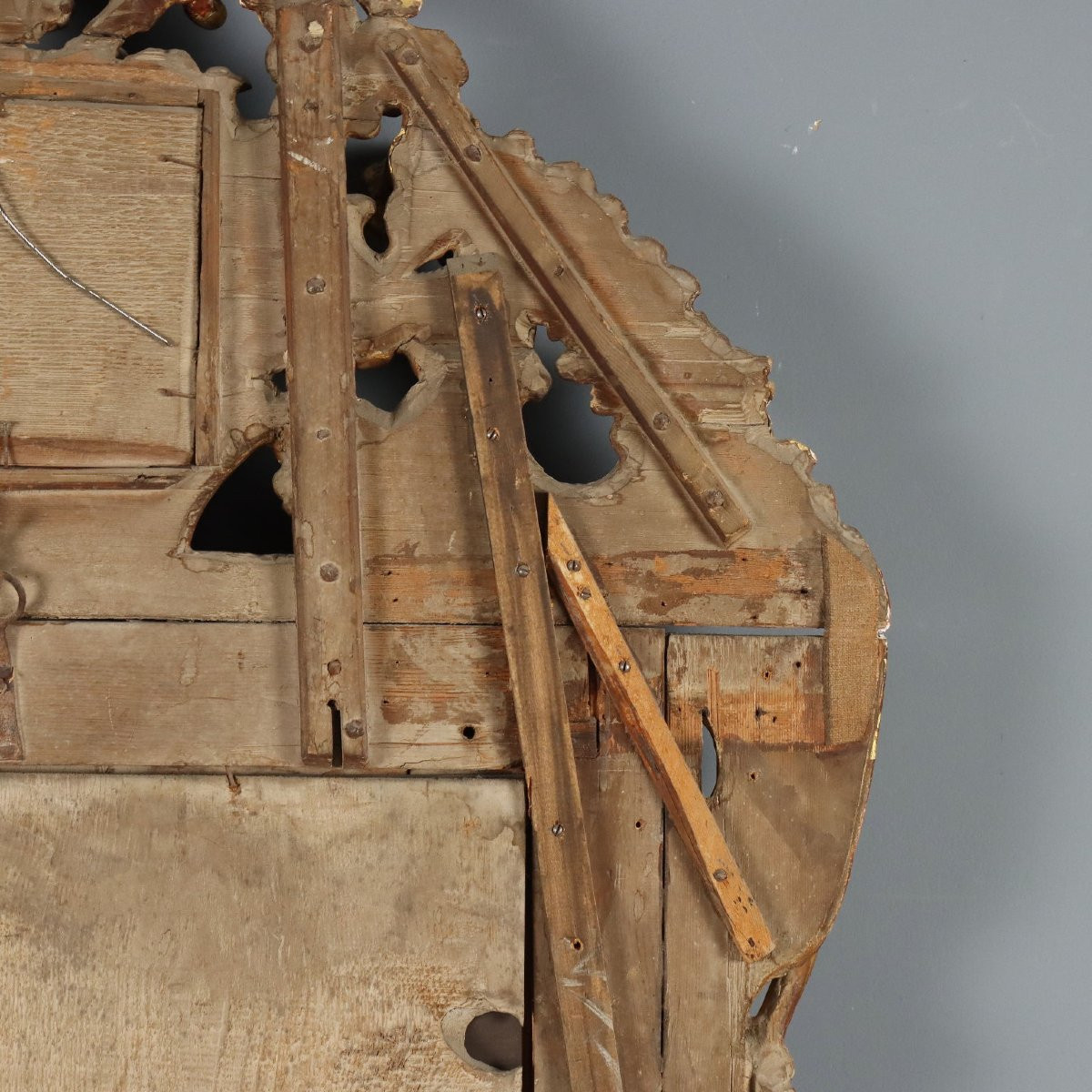 Specchiera Eclettica Italia XIX Secolo-photo-8