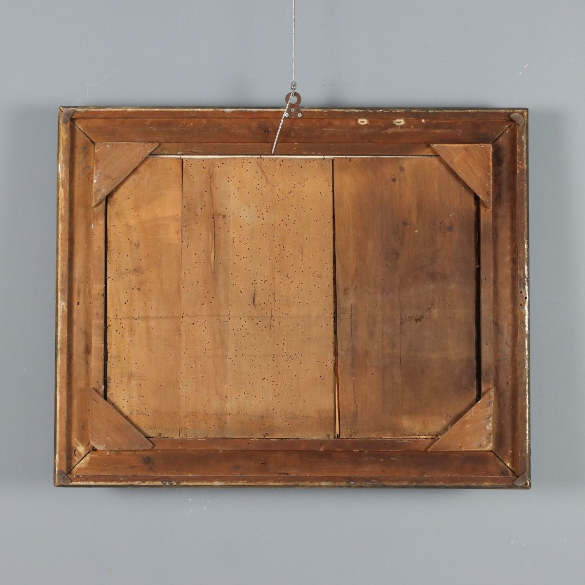 Specchiera con Cornice in Legno Dorato e Intagliato Italia Inizio XX Secolo-photo-4