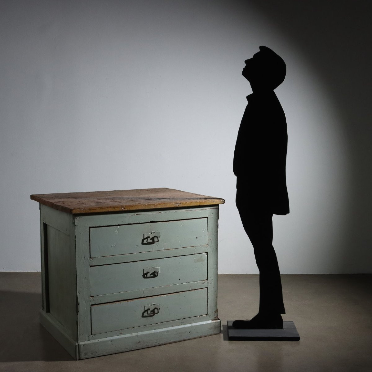 Cassettiera Stile Industriale Italia Metà XX Secolo-photo-2