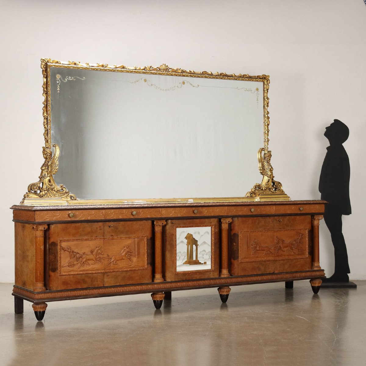 Credenza con Mobile Bar Italia XX Secolo-photo-2