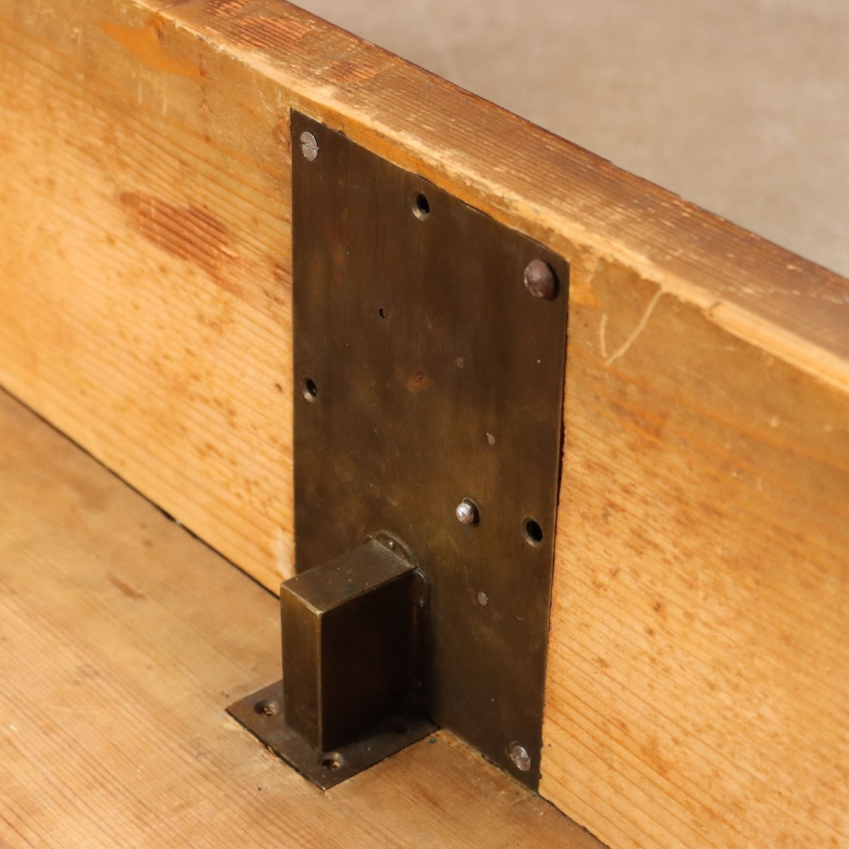 Credenza Antica in Noce Est Europa Inizio XIX Secolo-photo-7