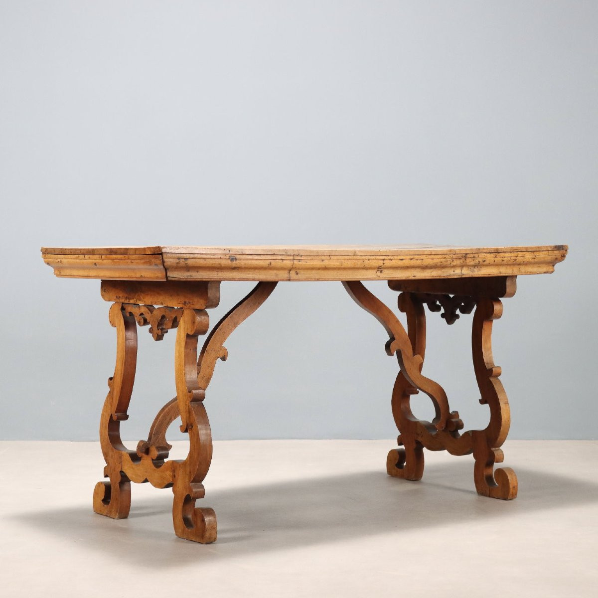 Tavolo Fratino in Noce Italia XIX Secolo-photo-3