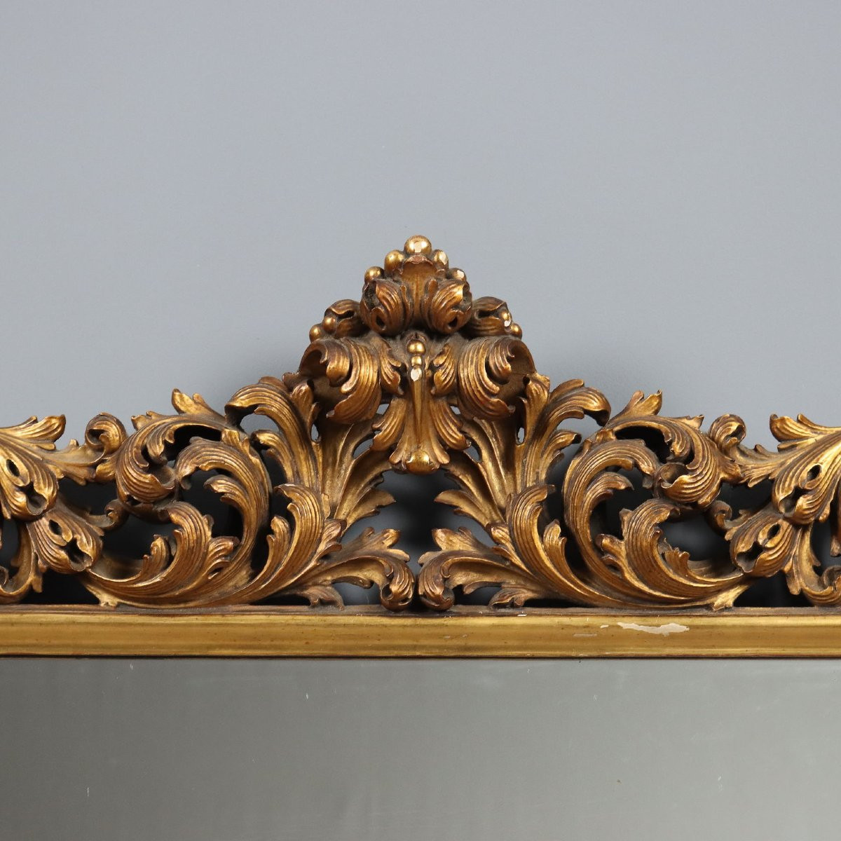 Specchiera in Stile Barocco Italia Inizio XX Secolo-photo-3