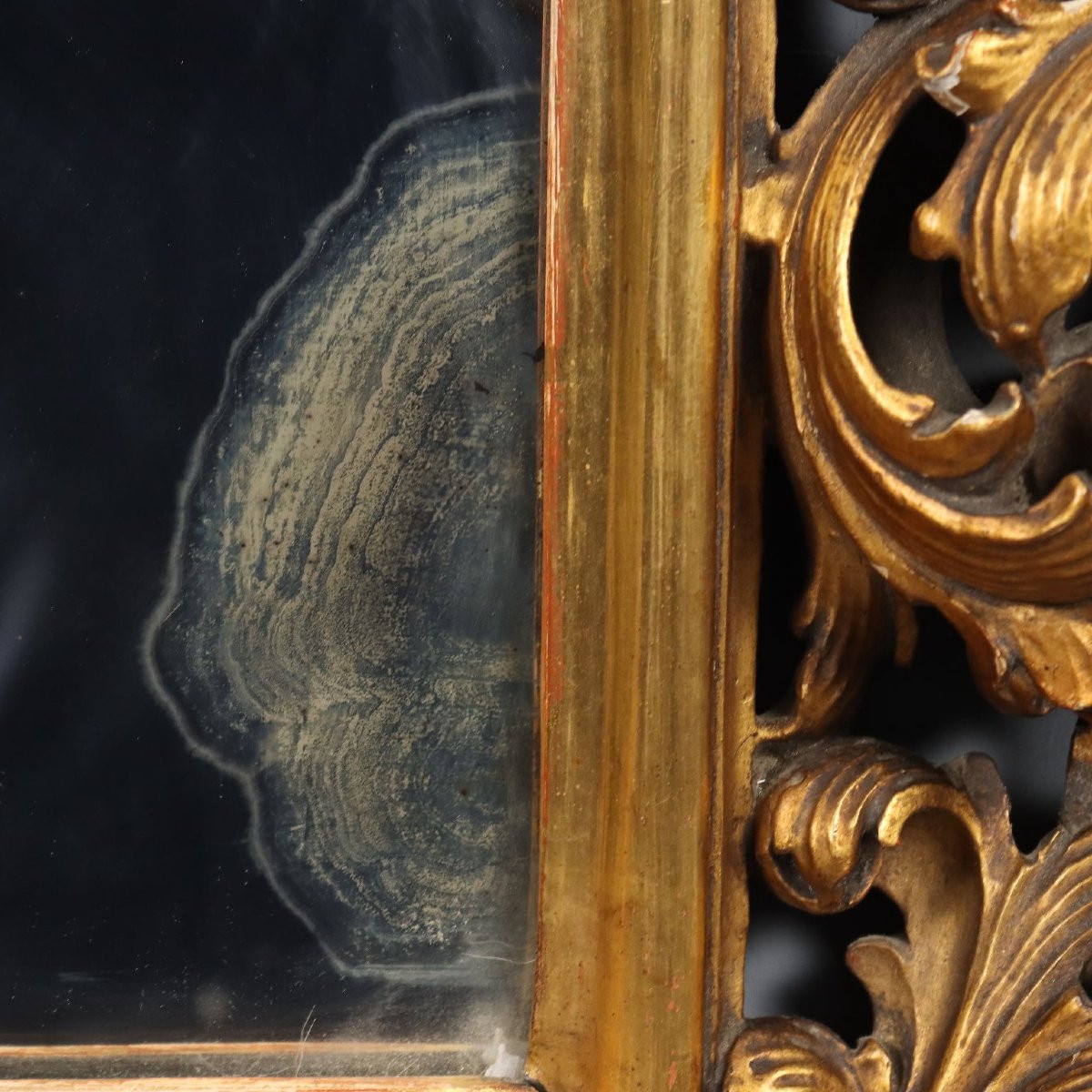 Specchiera in Stile Barocco Italia Inizio XX Secolo-photo-4