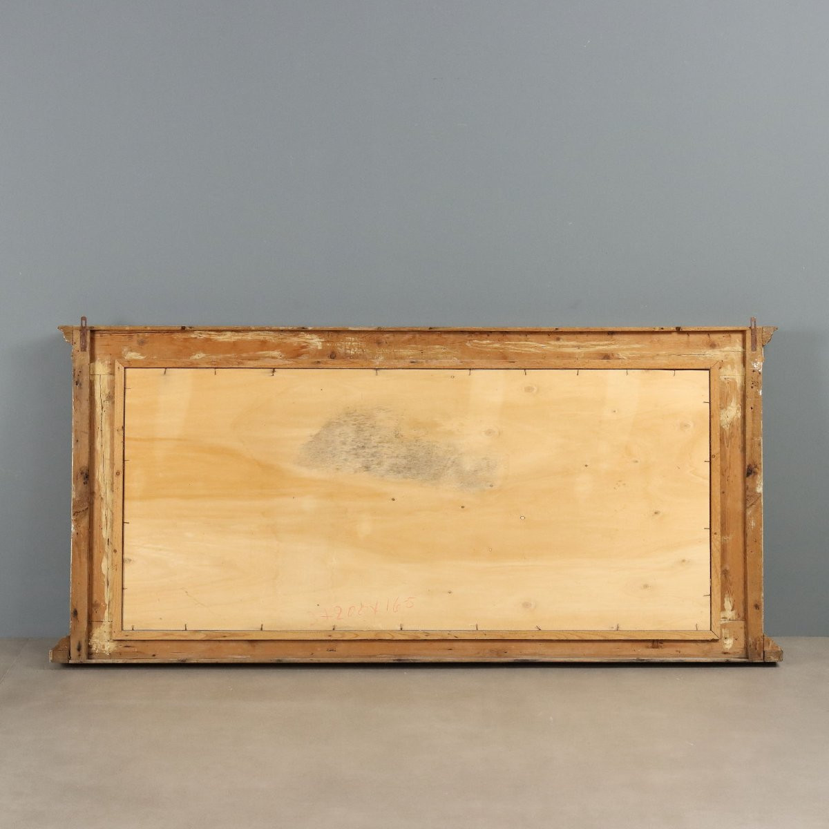 Specchiera Restaurazione in Legno Intagliato e Dorato Italia Secondo Quarto XIX Secolo-photo-5