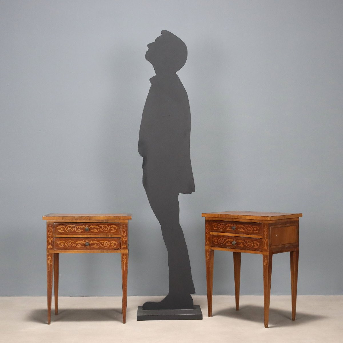 Coppia di comodini Italia, XX Secolo-photo-2