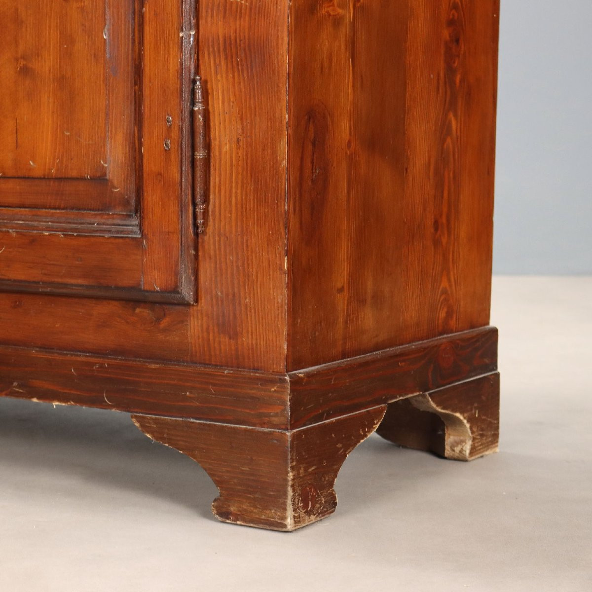 Libreria in Abete Tinto Noce Italia Fine XIX Secolo-photo-3