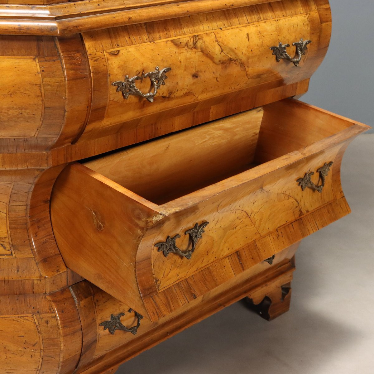 Vetrina in Noce Italia Inizio XX Secolo-photo-3