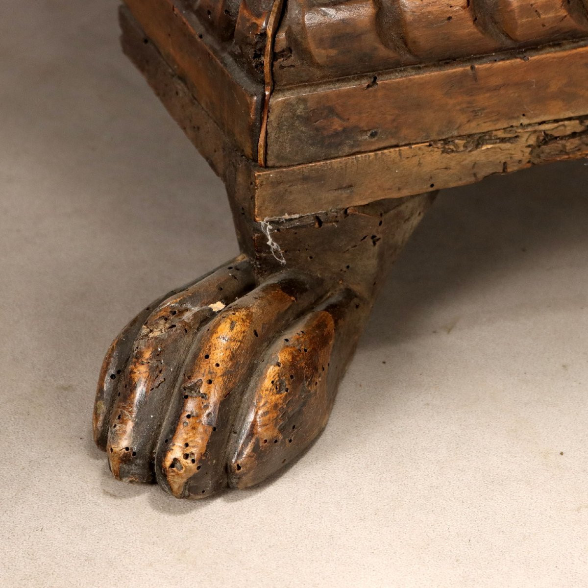 Cassettone Barocco in Noce Italia Primo Quarto XVIII Secolo-photo-4