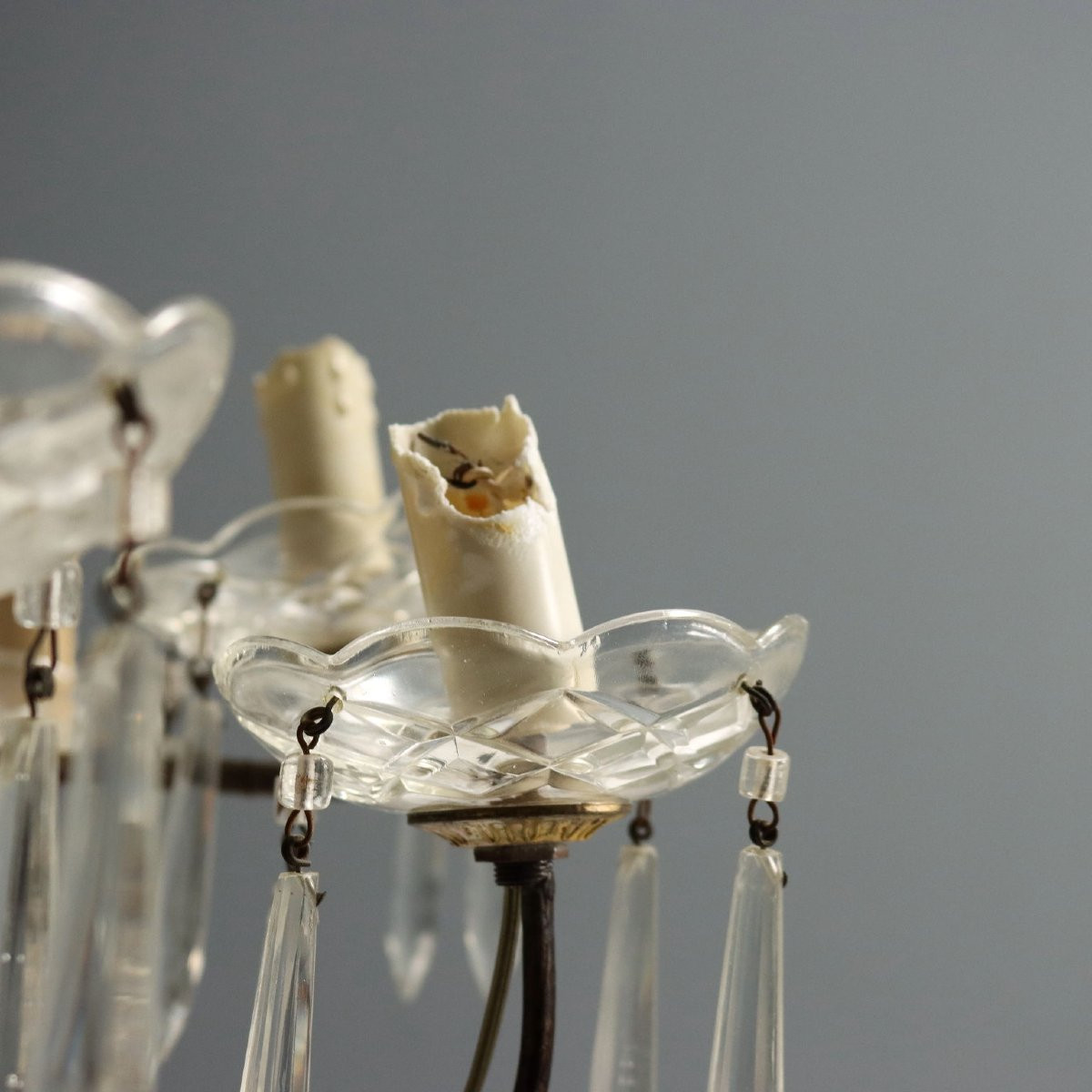 Coppia di Lampadari a Dodici Luci Italia Inizio XX Secolo-photo-5