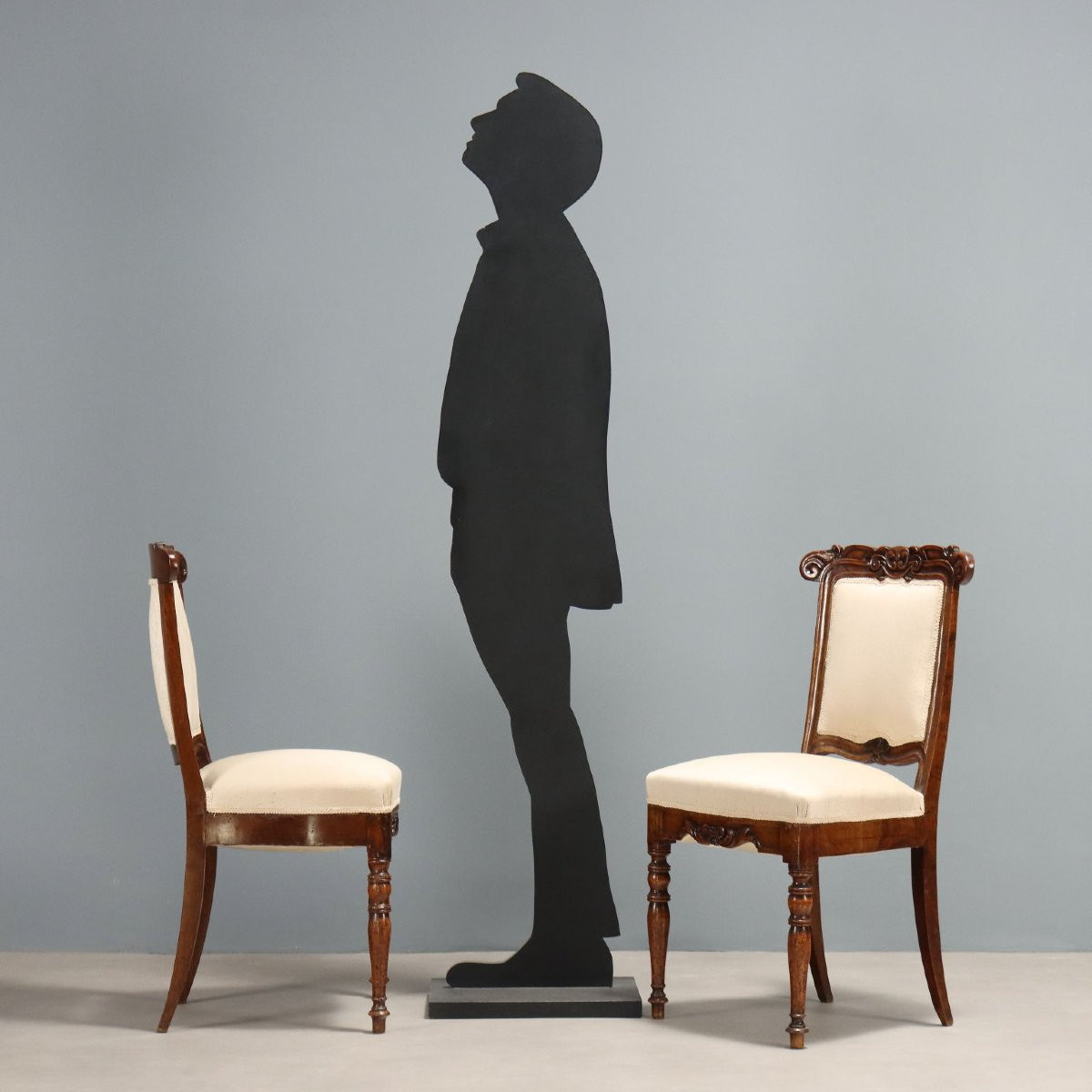 Gruppo di 6 Sedie Italia Secondo Quarto XIX Secolo-photo-2