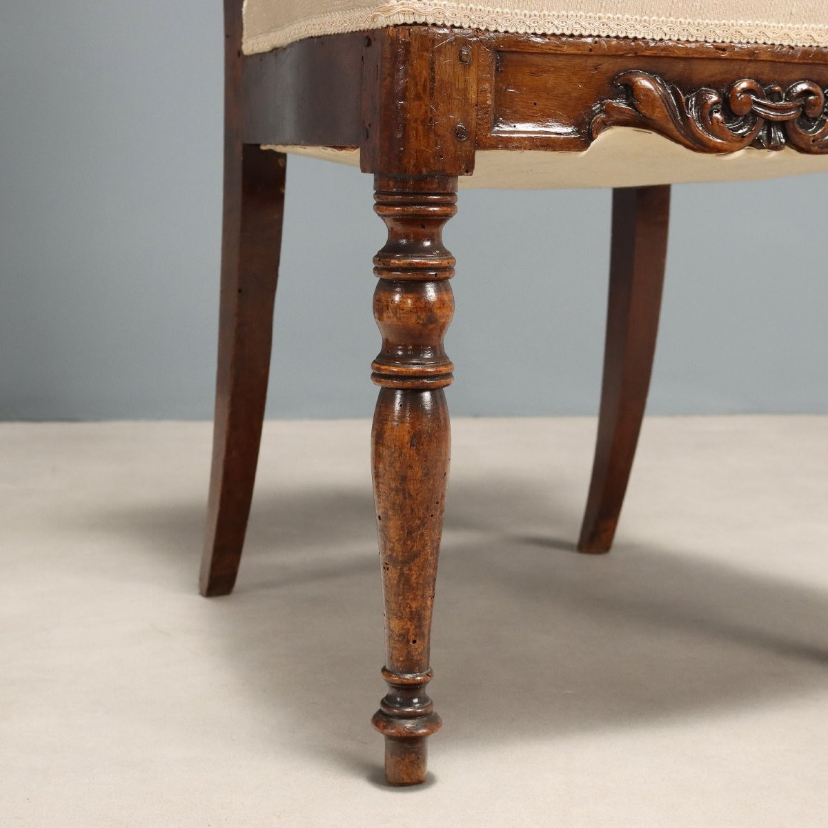 Gruppo di 6 Sedie Italia Secondo Quarto XIX Secolo-photo-3