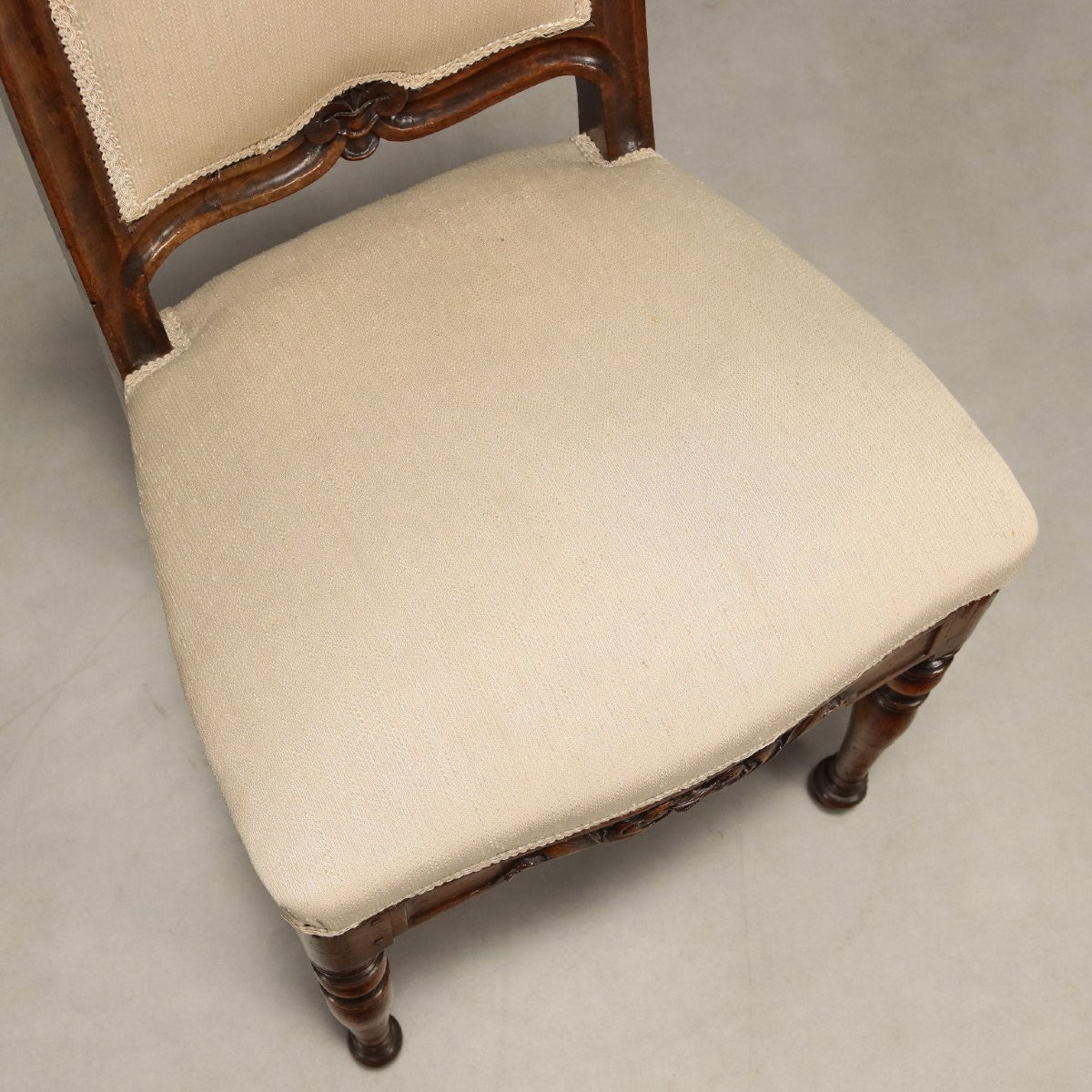 Gruppo di 6 Sedie Italia Secondo Quarto XIX Secolo-photo-4