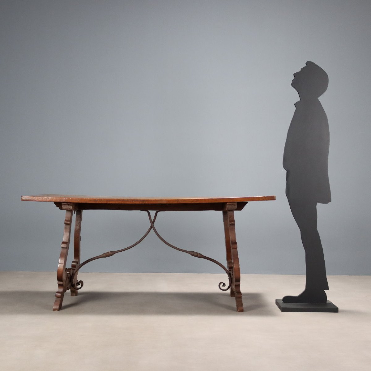 Tavolo Fratino in Noce Italia XX Secolo-photo-2