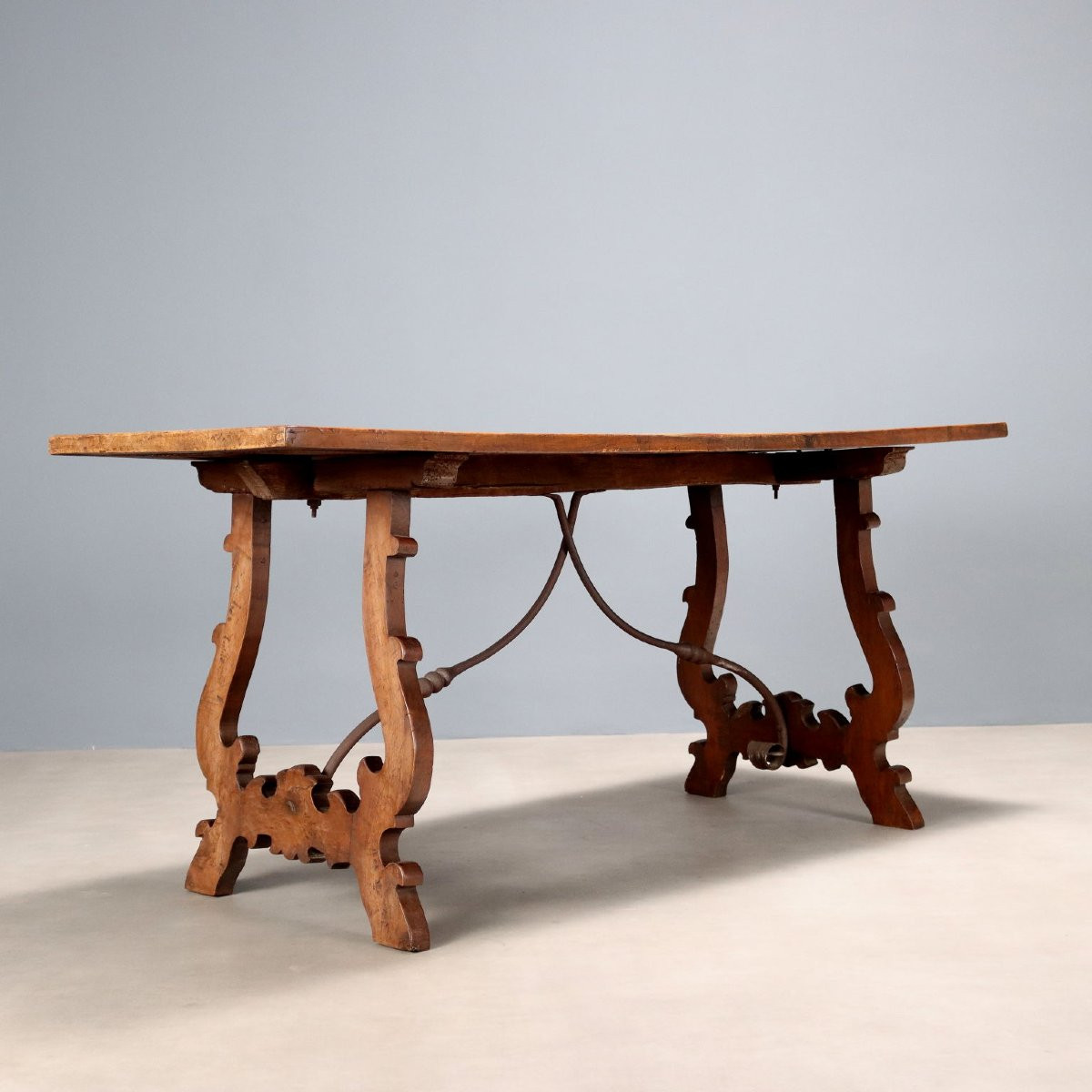 Tavolo Fratino in Noce Italia XX Secolo-photo-5