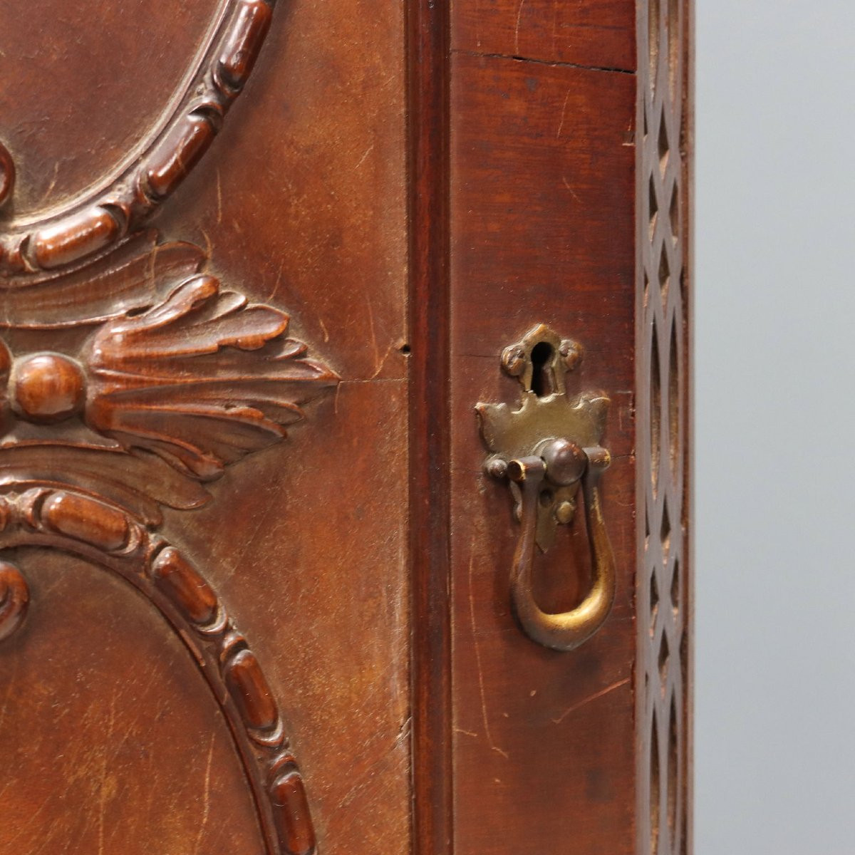 Coppia di Credenze in Mogano Inghilterra Inizio XX Secolo-photo-5