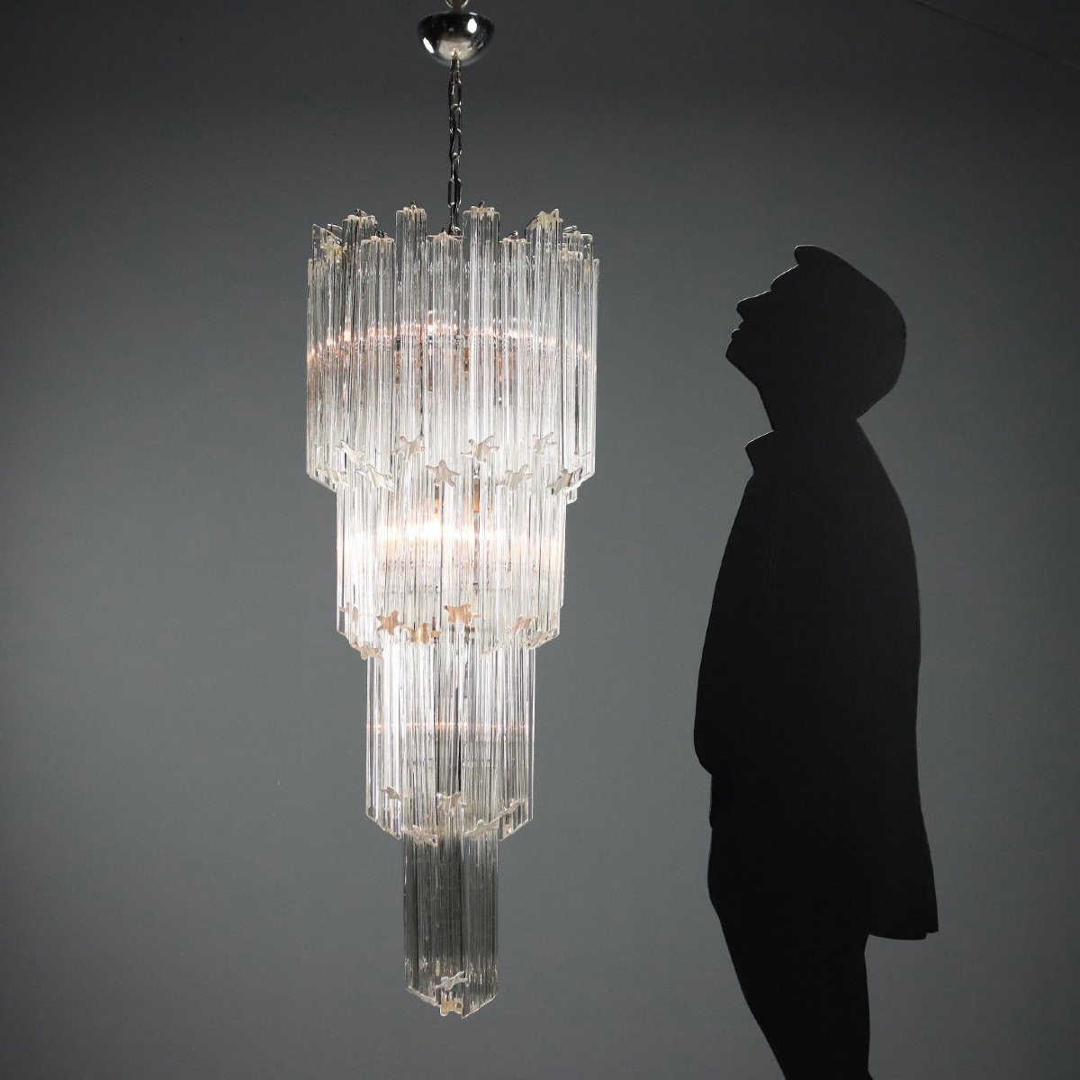 Scenografico Lampadario Anni 60-photo-2