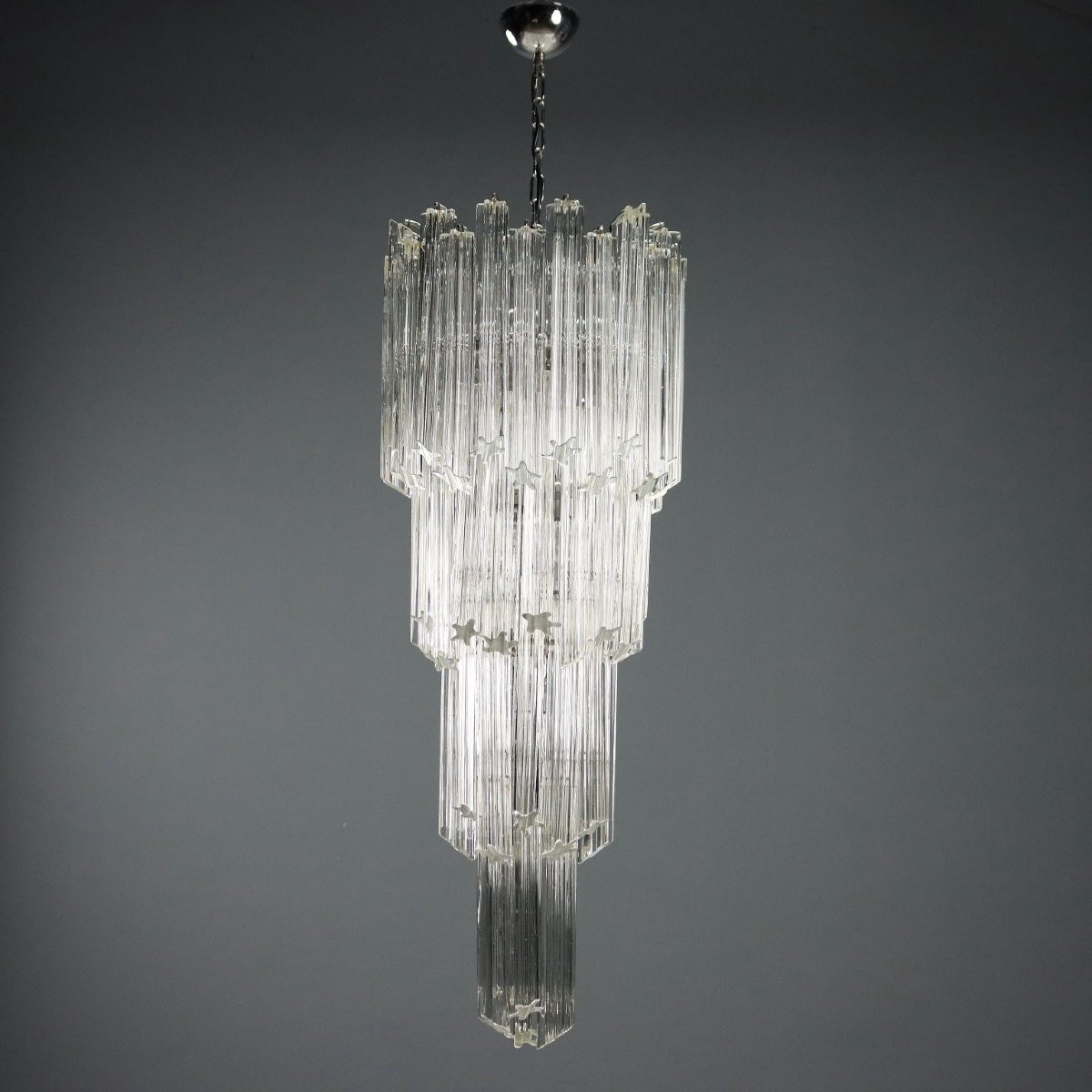 Scenografico Lampadario Anni 60-photo-4