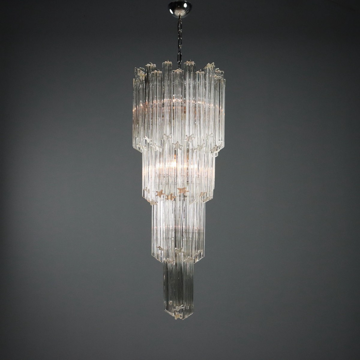 Scenografico Lampadario Anni 60