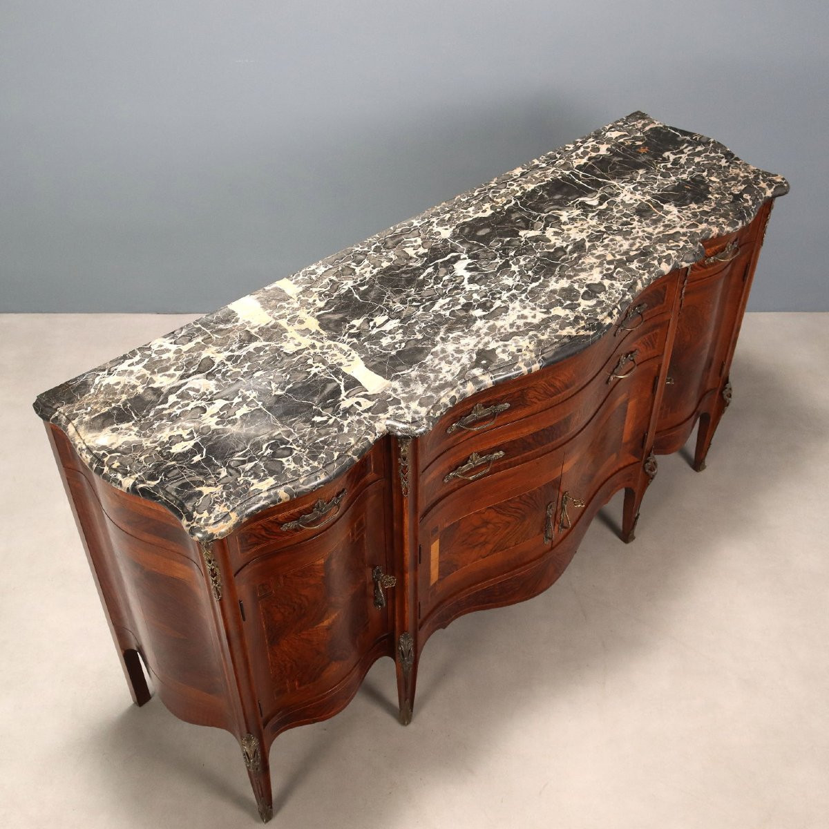 Credenza a quattro ante, Italia, inizio XX Secolo.-photo-7