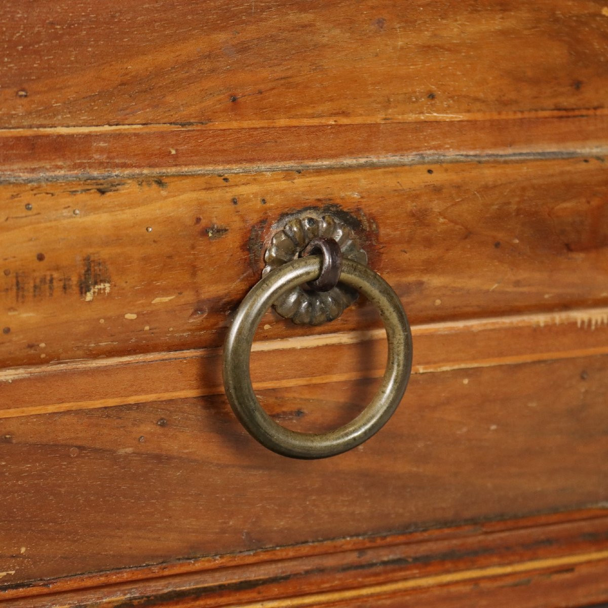 Canterano Barocco in Noce Veneto Inizio XVIII Secolo-photo-1