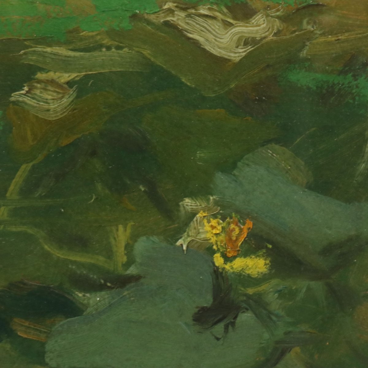 Dipinto di Domenico De Bernardi - Paesaggio di Campagna 1921-photo-1