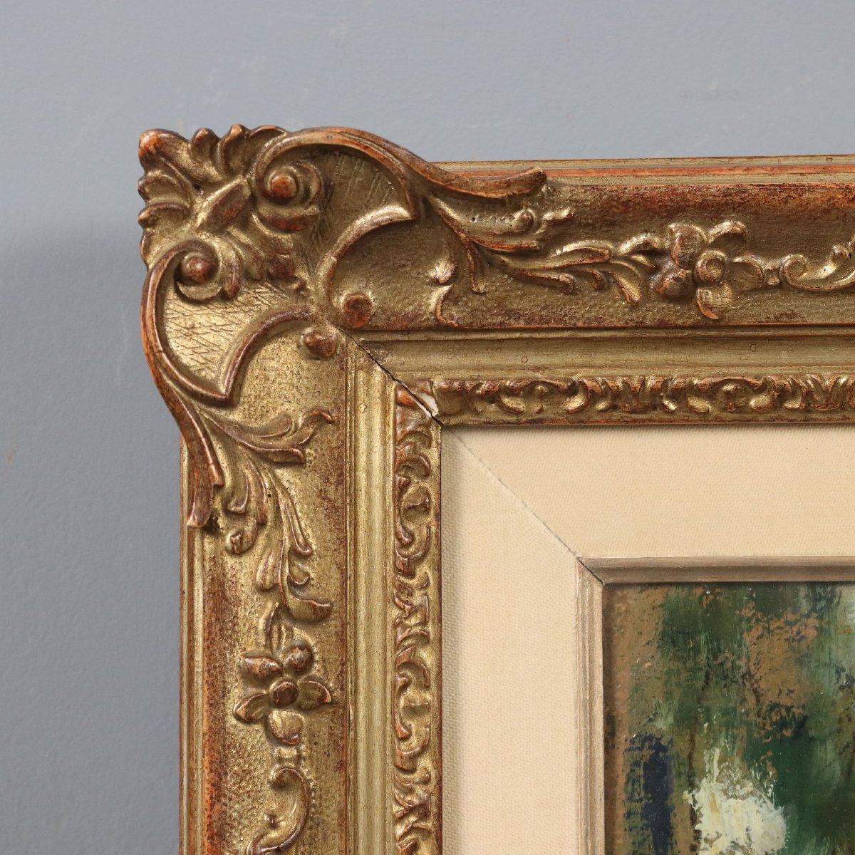 Dipinto di Domenico De Bernardi - Paesaggio di Campagna 1921-photo-4