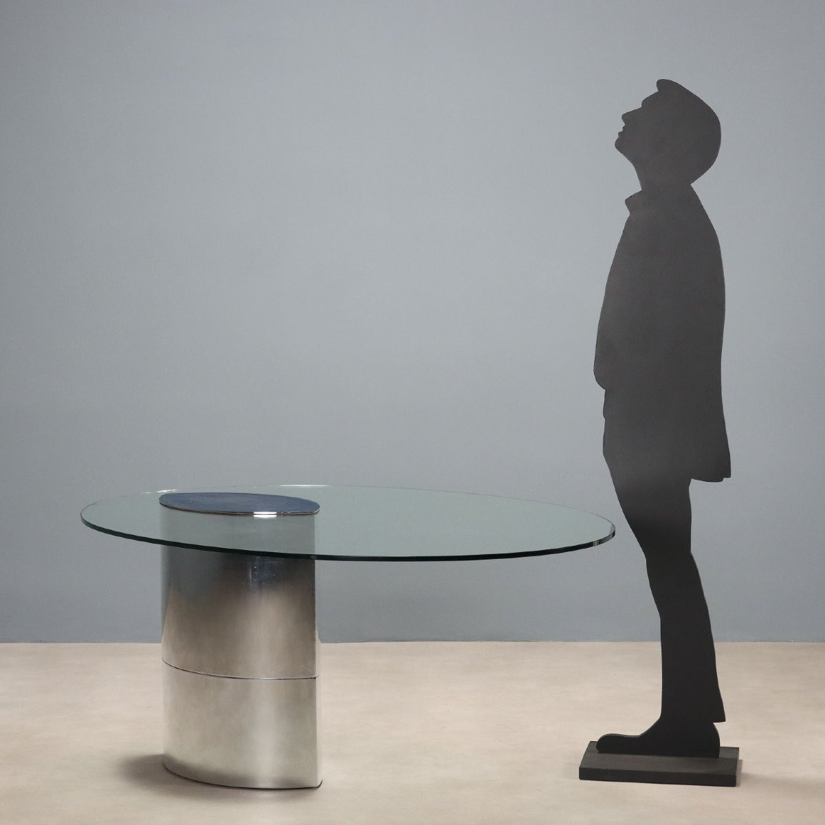 Tavolo 'Lunario' di Cini Boeri per Knoll-photo-2