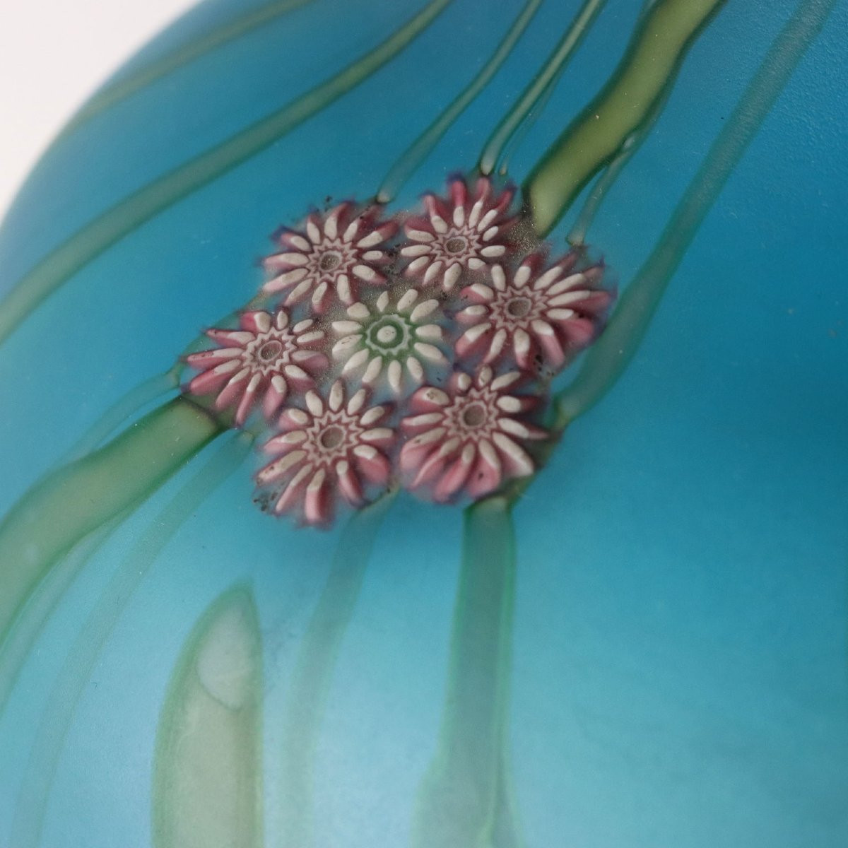 Lampada da Tavolo Millefiori Fratelli Toso Murano - Italia Anni '50-photo-6