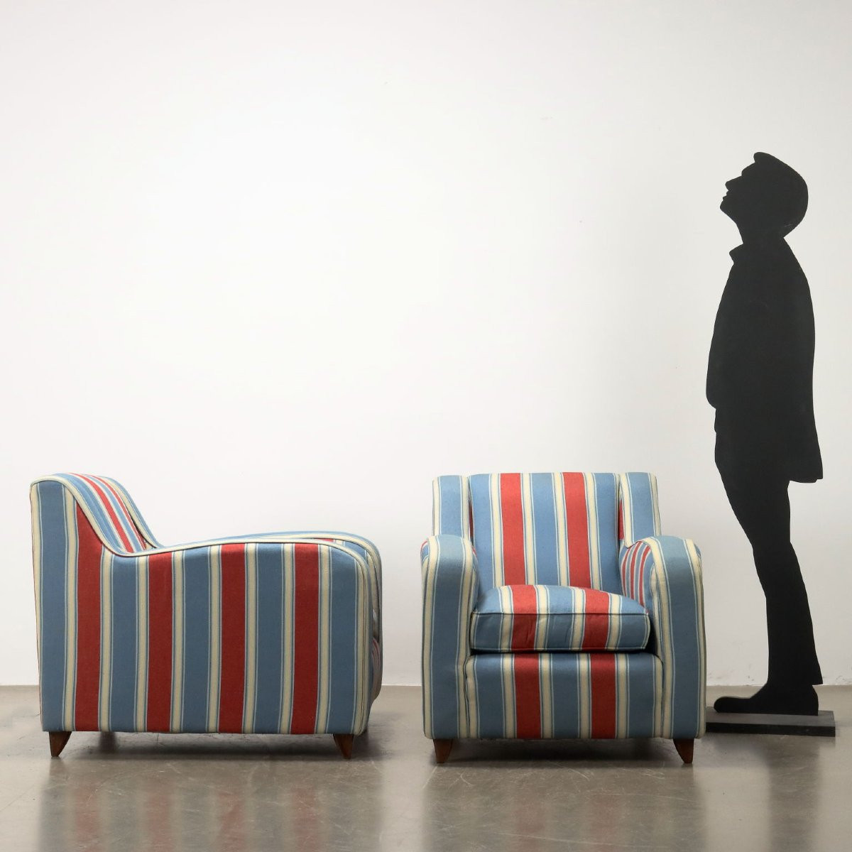Coppia di Poltrone degli Anni 50-photo-2