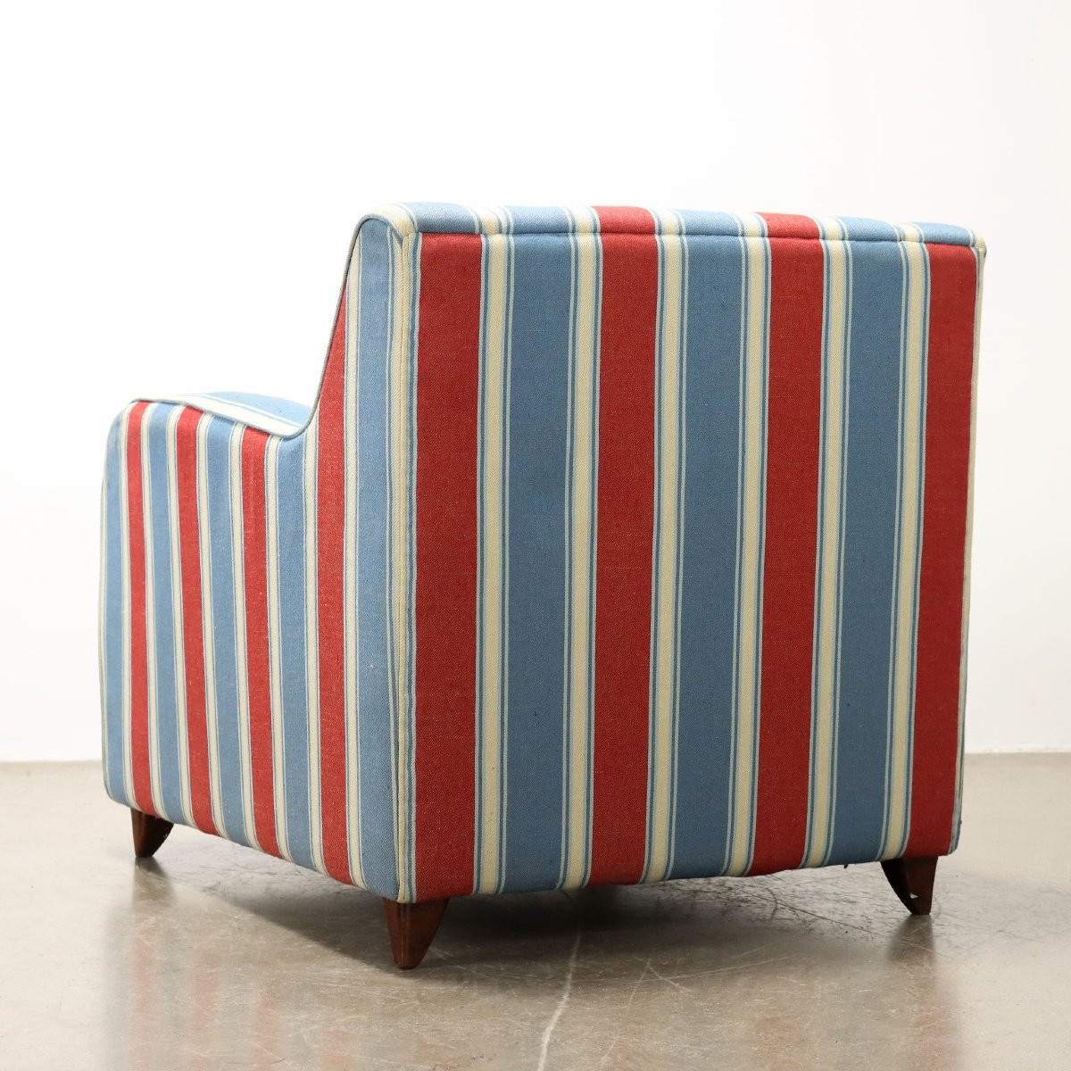 Coppia di Poltrone degli Anni 50-photo-5