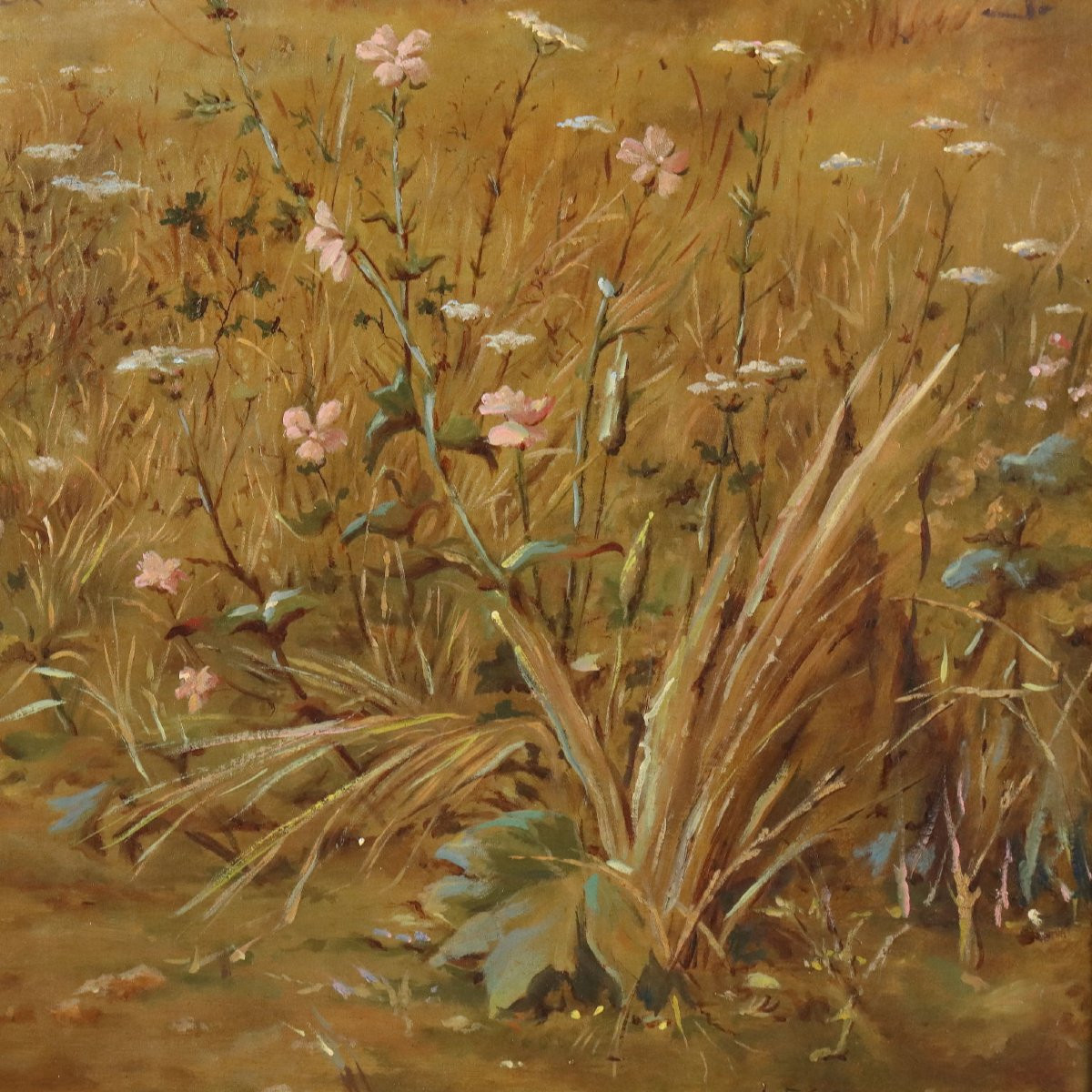 Dipinto Paesaggio con Figure-photo-3