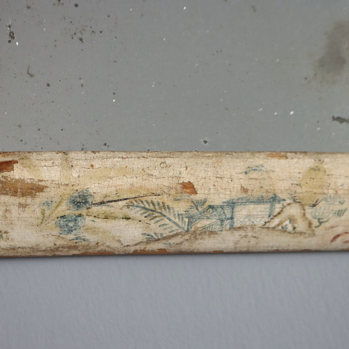 Specchiera Barocchetto in Abete Italia Metà XVIII Secolo-photo-4