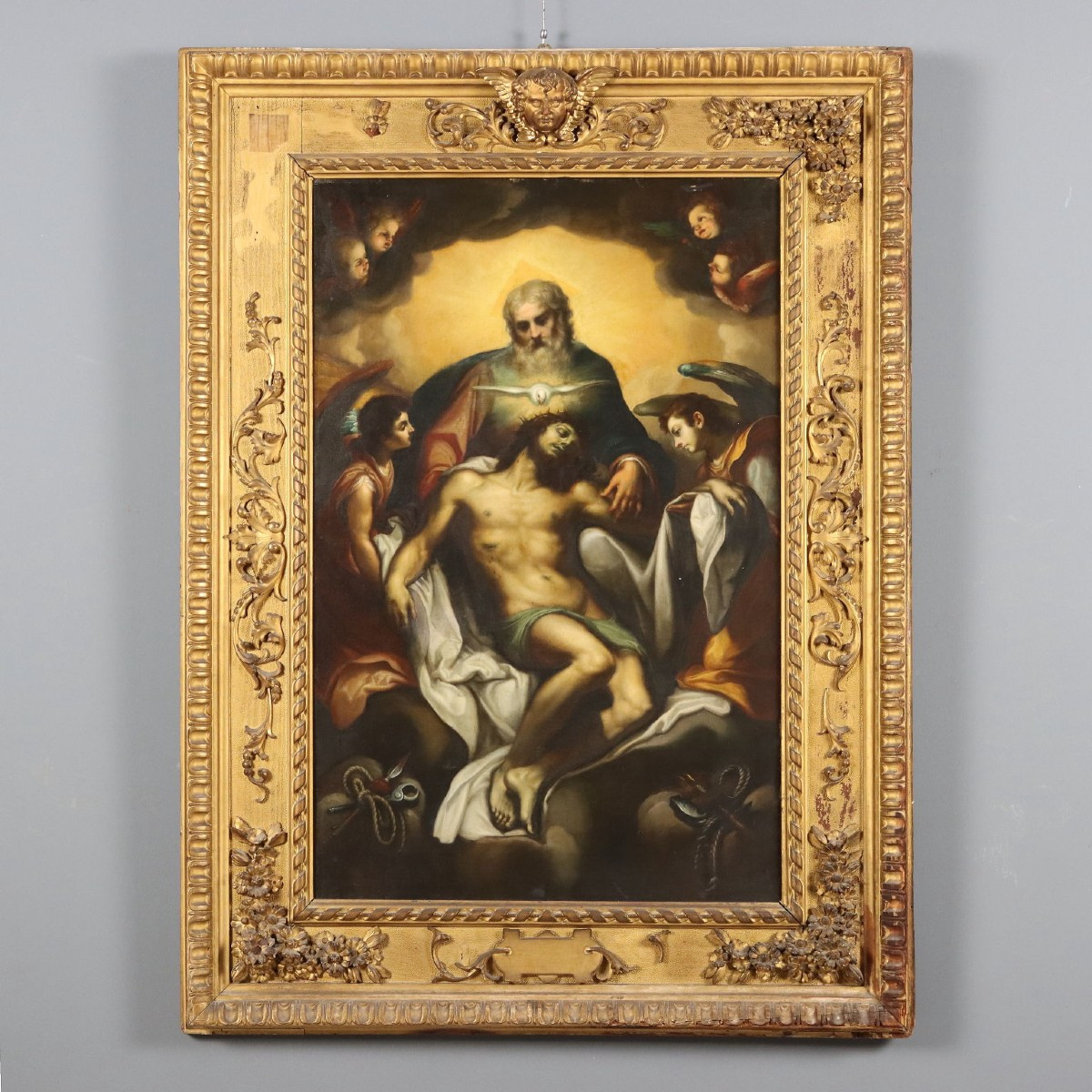 Dipinto Copia da Ludovico Cardi - Trinità