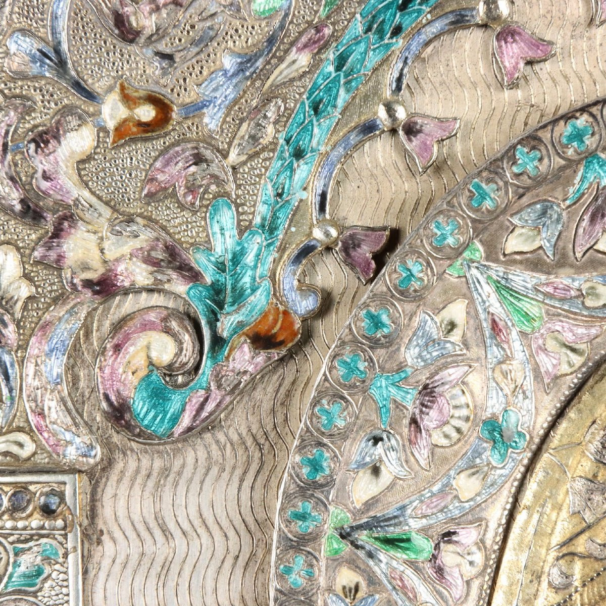 Icona in Argento Copia da Julius Rappoport per Fabergè Russia Prima Metà '900-photo-1