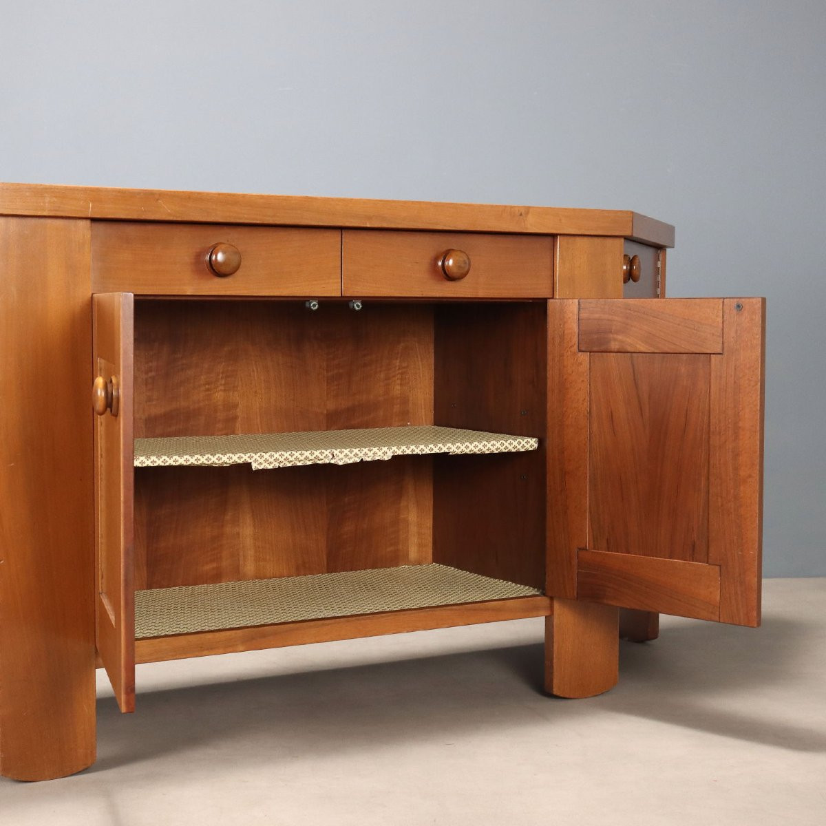 Credenza Scantonata Anni 60 produzione Bernini Design di Silvio Coppola-photo-3