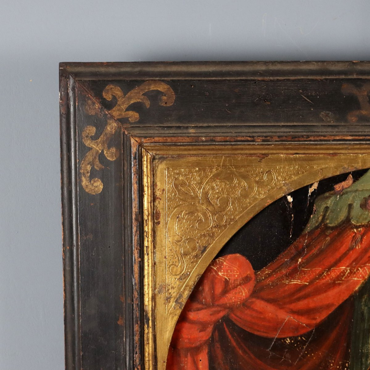 Dipinto Madonna con Bambino e Angeli-photo-4