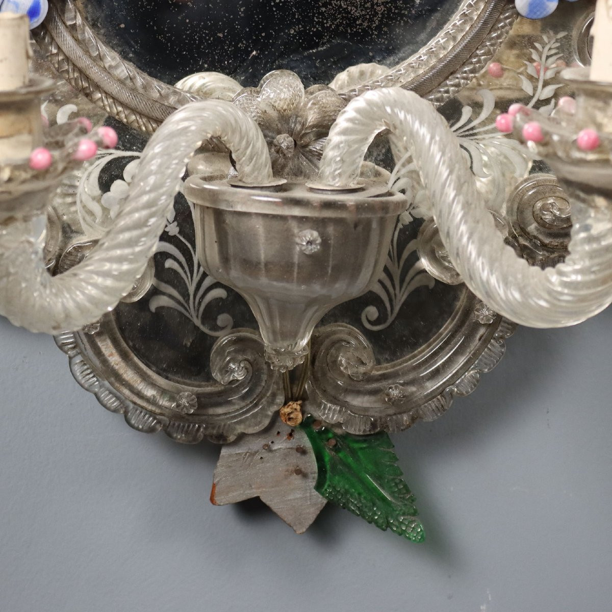 Coppia di Ventoline Veneziane Venezia Inizio XX Secolo-photo-5