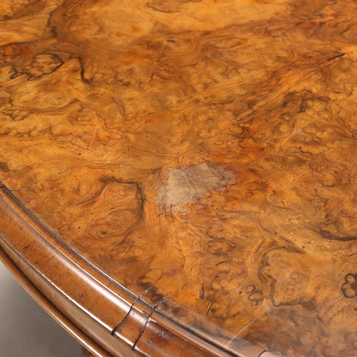 Tavolo Tondo in Noce Inghilterra Seconda Metà XIX Secolo-photo-4