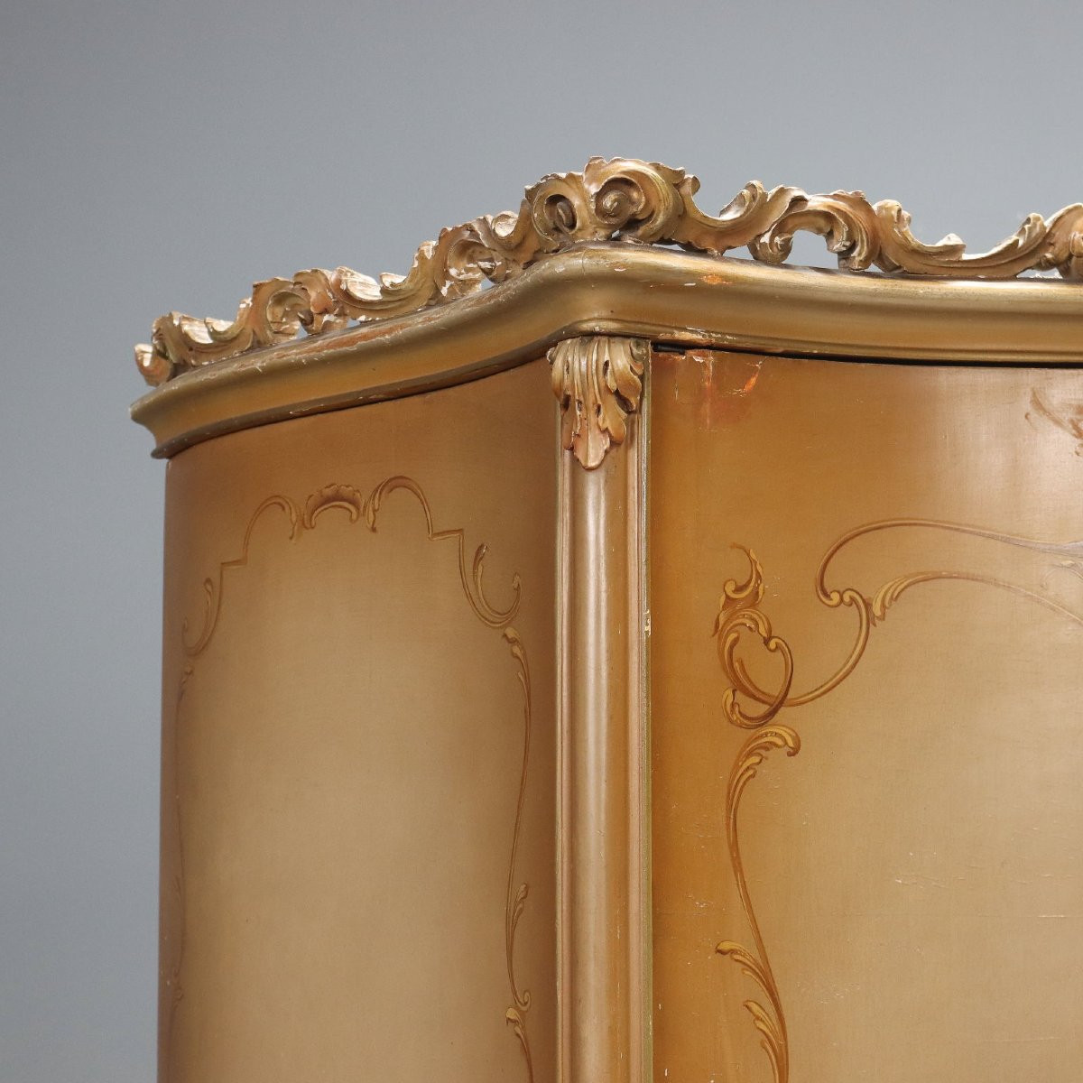 Armadio in stile Barocchetto Veneto Venezia Inizio XX Secolo-photo-3