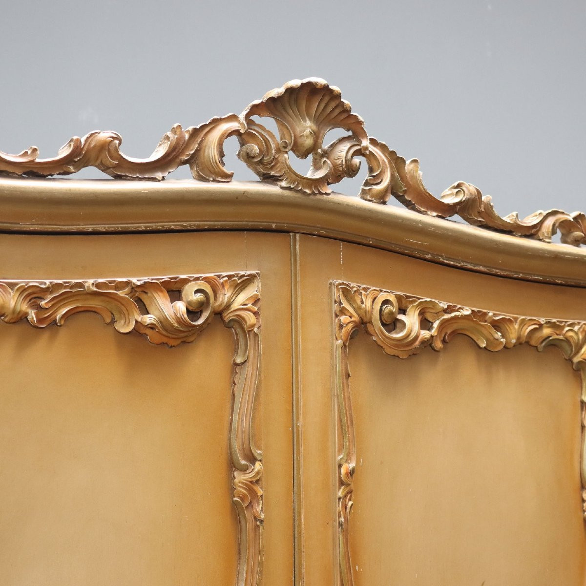 Armadio in stile Barocchetto Veneto Venezia Inizio XX Secolo-photo-4