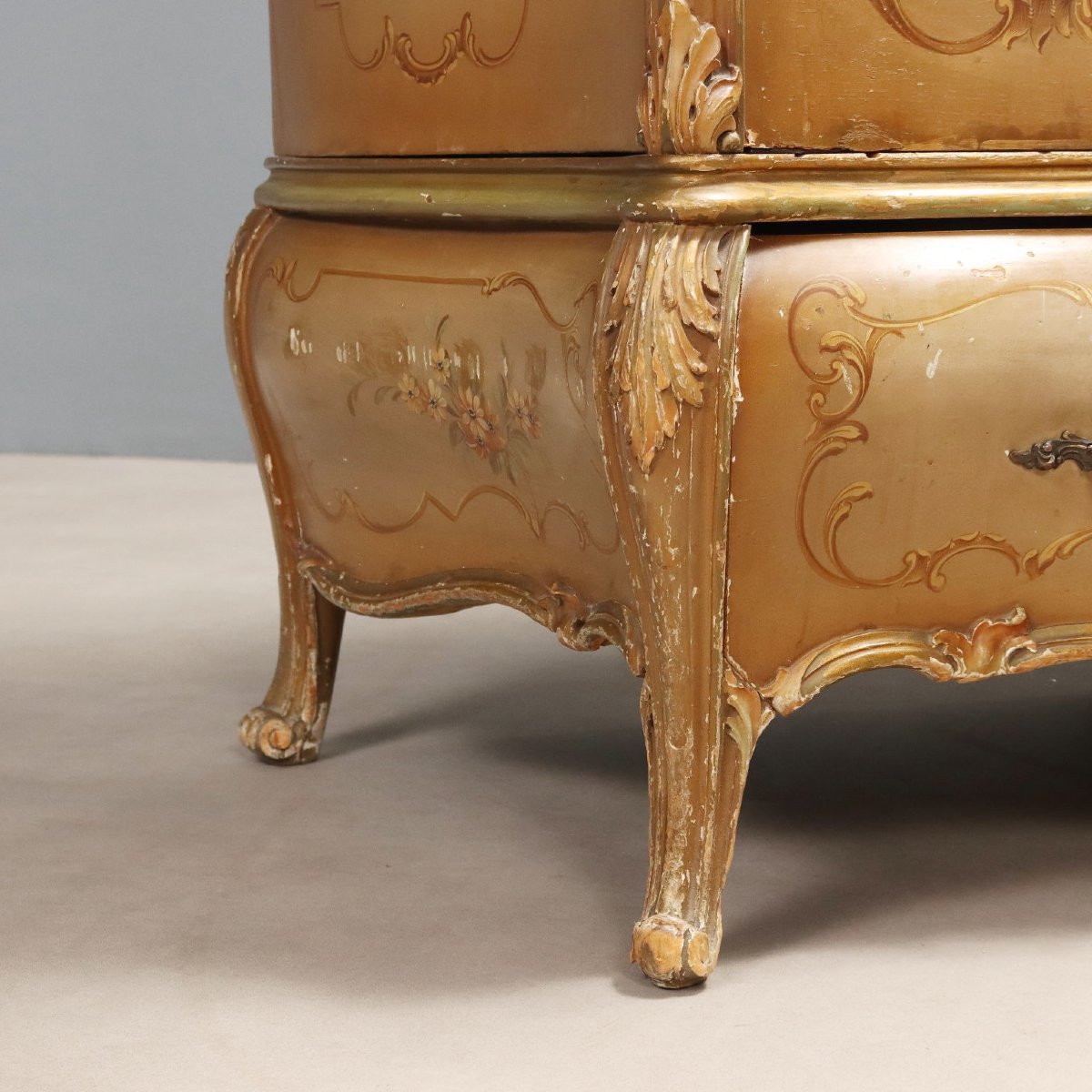 Armadio in stile Barocchetto Veneto Venezia Inizio XX Secolo-photo-8